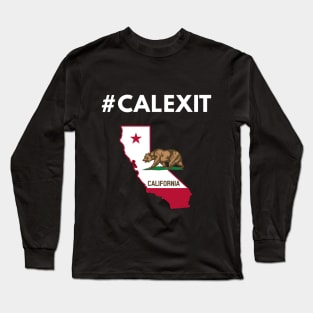 #Calexit - California Republic Exit Long Sleeve T-Shirt